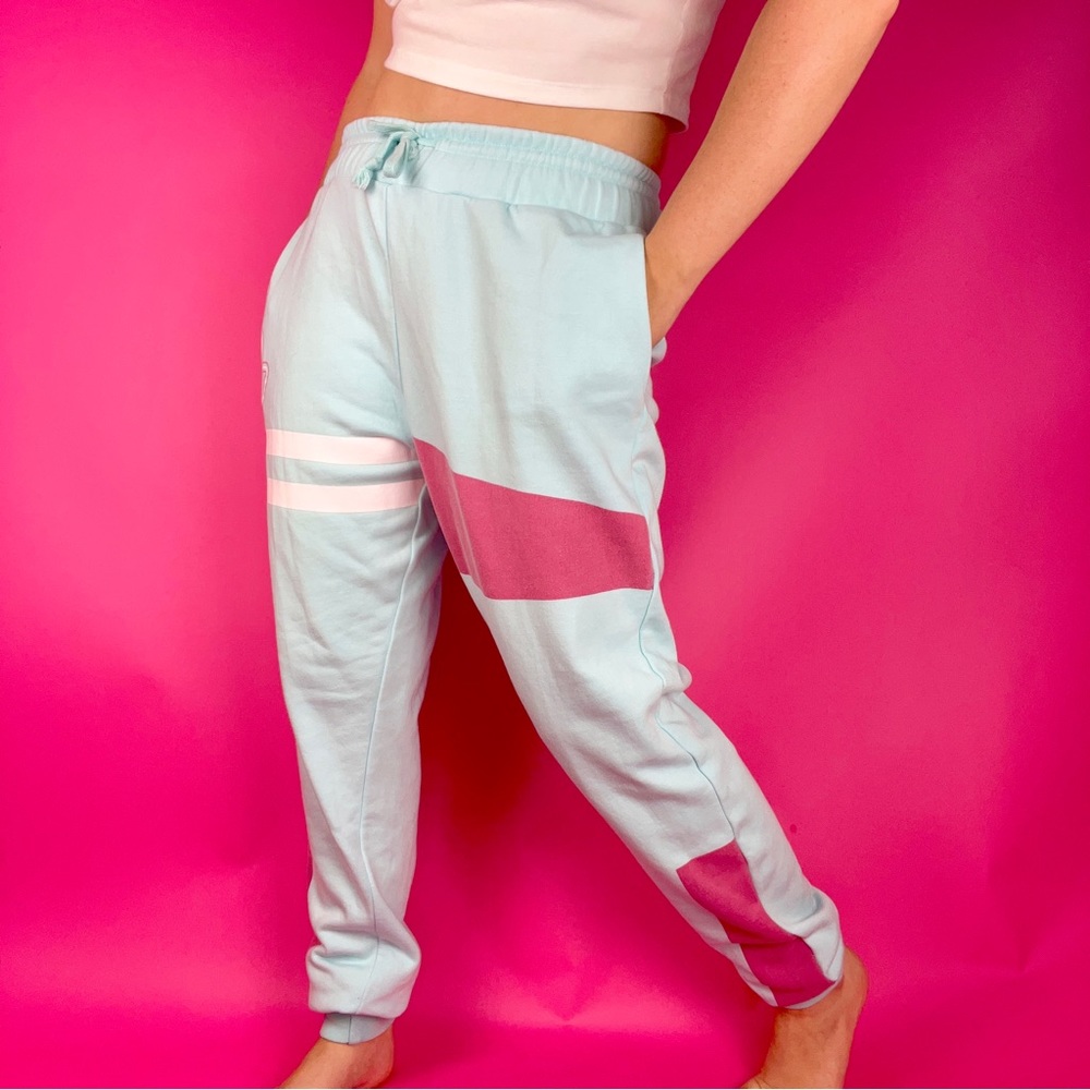 ❌SOLD❌ Baby Phat aqua and pink logo joggers sweatpants - Picture 1 of 5